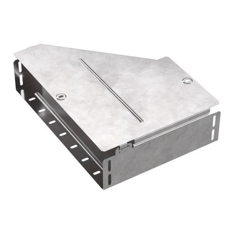 Переходник правый с крышкой Стандарт 400х200х100 | PR16.0714 Промрукав Строитель