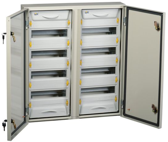 Корпус металлический ЩРн-2х48з-1 (ВхШхГ) 704х620х135мм У2 IP54 PRO | MKM16-N-2X48-54-ZU IEK