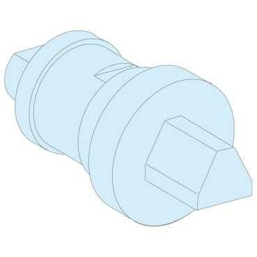 ДВЕРНАЯ ВТУЛКА С ТРЕУГОЛЬНЫМ ШТЫРЁМ, 8 ММ, IP55 (CNOMO) | 09984 Schneider Electric APC