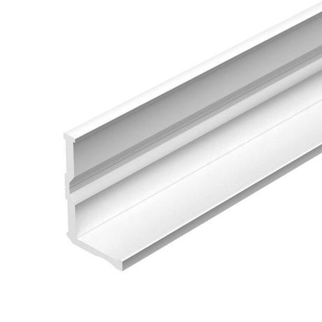 Профиль ALM-BASE-H12-2000 RAL9016 2м алюминий Arlight 026688