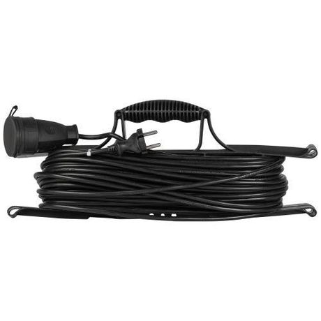 Удлинитель силовой ЭРА GREEN LINE FR-10-30m Greenline на рамке 1 розетка без заземления 30м ПВС 2x1мм2 | Б0065149