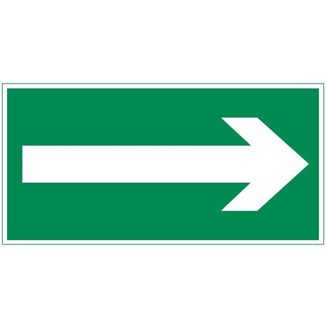 Пиктограмма (Наклейка)Resist УКАЗАТЕЛЬНАЯ СТРЕЛКА | V4-EM-00.0057.ADV-0002 VARTON VARTA