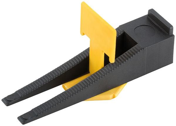 Система выравнивания плитки СВП зажимы "Флаг" и клинья ширина шва 1.0мм (уп.50шт) КУРС 16783