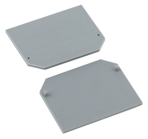 Ограничитель на DIN-рейку пластик (100/1500/36000) - Б0035736 ЭРА