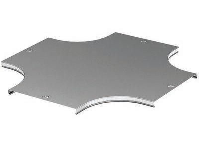 Крышка на ответвитель DPX крестообразный осн.300, горячеоцинкованная в комплекте с метизами и пластинами PTCE | 38065KHDZ DKC ДКС