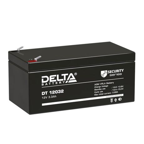 Аккумуляторная батарея ОПС серии DT 12032 12В/3,3Ач | DELTA