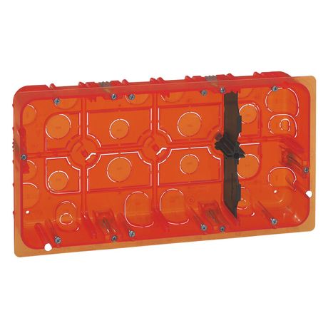 Коробка повышенной прочности 2х10мод, глубина 50 мм | 080128 Legrand