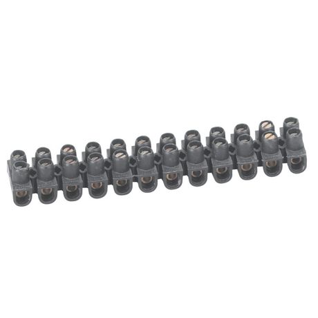 Клеммник 2.5кв.мм Nybloc черн. (уп.10шт) Leg 034211 Legrand