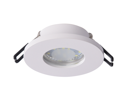 Встраиваемый светильник влагозащищенный WR3 WH MR16/GU5.3, IP44, белый ЭРА - Б0054368