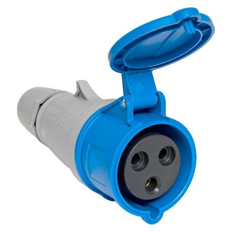 Розетка переносная 223 2P+PE 32А 220В IP44 EKF PROXIMA | ps-223-32-220-PRO