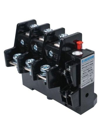 Реле тепл. РТТ-326 П УХЛ4 исп.2(ЭК) 260А 167.0-260.0А 660В/50Гц 1з+1р ручной возврат IP00 Электротехник ET529233