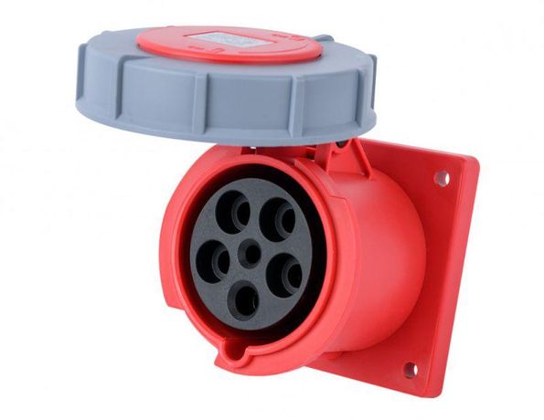 Розетка для скрытой проводки 3Р+РЕ+N 125А 380В IP67 РЩ-103 | 26277DEK DEKraft APC