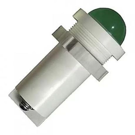 Лампа светодиодная СКЛ-14А-Л-2-220(Р) с порогом срабатывания 140В 220В 50Гц/пост. диаметр посадочного отверстия 22мм УХЛ2.1 зел. Реле и Автоматика A8021-80072817