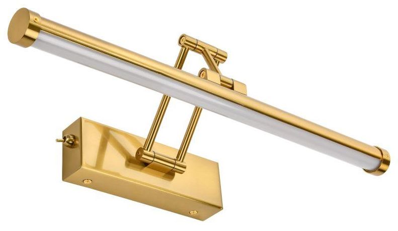 Светильник светодиодный 5115 настенный для подсветки картин и зеркал 8 Вт 4000К IP20 латунь - LT-DBB0-5115-08-40-K49 IEK