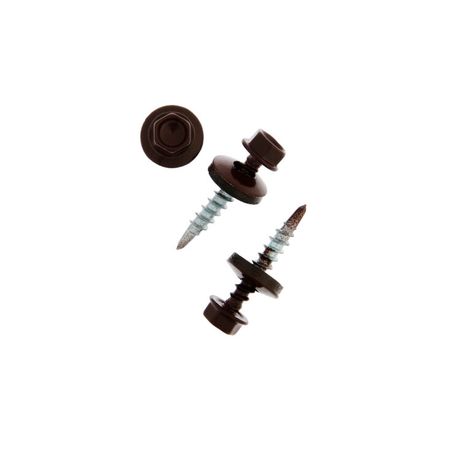 Саморез КР св. 4,8х28 RAL 8017 (шокол. корич.) (5 кг) - коробка | 140559 Tech-KREP