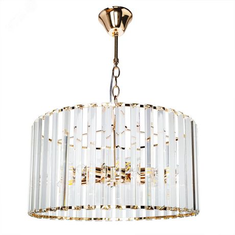 Люстра подвесная POLLUX E27 6х40Вт Металл Золото - A1033LM-6GO Arte Lamp