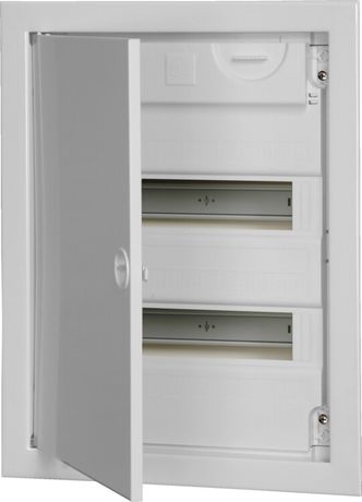 Корпус щита с металлической дверцей встраиваемый КМПв 4/28 (480х360х94мм) | MKP54-V-28-30-01 IEK (ИЭК)