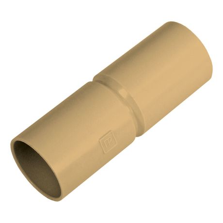 Патрубок-муфта с ограничителем сосна д25 (5шт/300шт уп/кор) | PR13.0225 Промрукав Строитель