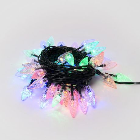 Гирлянда светодиодная с контроллером Клубничка 7м 50 светодиодов Разноцветный свет Провод зеленый ULD-S0700-050/DGA MULTI IP20 STRAWBERRY - UL-00005474 Uniel