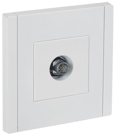 Розетка TV оконечная FORTE&PIANO FP228 бел. IEK FP-A10-O-K01