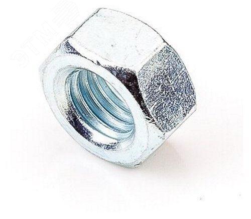 Гайка DIN934 М10 класс прочности 6.0 покрытие цинк 50 шт - 5943325-50
