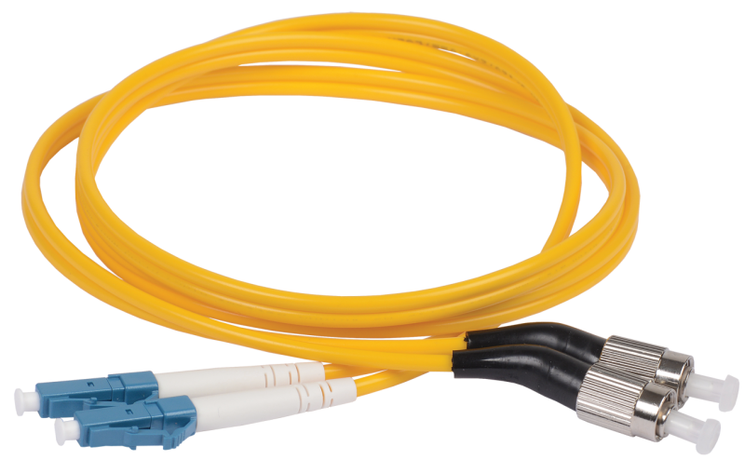 Оптический (патч-корд), SM, 9/125 (OS2), FC/UPC-LC/UPC,(Duplex),5м | FPC09-FCU-LCU-C2L-5M ITK IEK