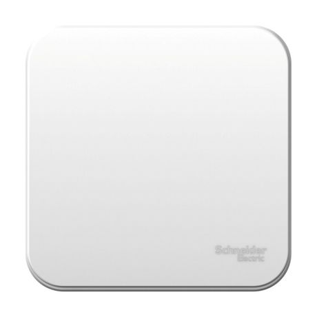 Выключатель BLANCA одноклавишный наружный (схема 1) монтажной пластиной 10A 250B белый - BLNVA101021 APC