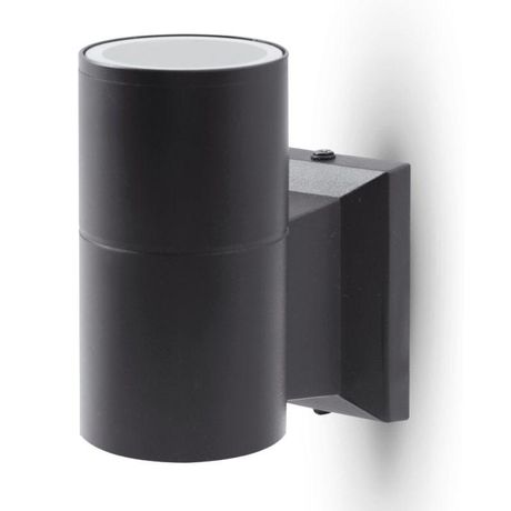 Светильник фасадный LGU10-02 C02 под лампу GU10 IP54 метал. черн. Camelion 15387