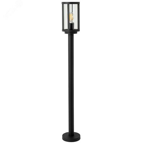 Светильник парковый TORONTO E27 1х40Вт Металл Чёрный - A1036PA-1BK Arte Lamp