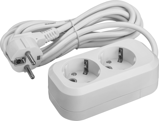 Удлинитель 2х5м с заземл. 16А IP20 90514 OPE-S-02-500-Е-3х1 ОНЛАЙТ Navigator