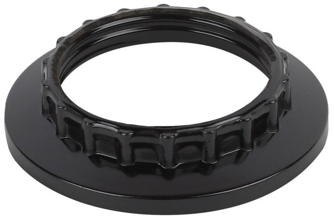 Кольцо для патрона E27 пластик черн. ACS KLC-E27-BAK-BL-IND ЭРА Б0043680