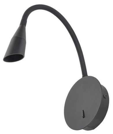 Светильник светодиодный 4701 настенный регулируемый прикроватный 3Вт 3000К IP44 черный - LT-DBB0-4701-03-30-K02 IEK