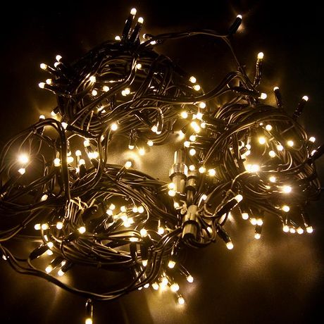 Гирлянда профессиональная модульная Дюраплей LED 10 м, 200 LED, черный каучук, цвет свечения теплый белый NEON-NIGHT - 315-216