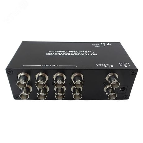 Распределитель видеосигнала HDCVI/HDTVI/AHD/CVBS CD408HD 4вх./8вых. SC&T 12136 sct1108 SC&T арт. 12136