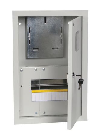 Корпус металлический ЩУРв-1/9зо-1 36 УХЛ3 IP31 (490x330x145) | MKM24-V-09-31-ZO IEK