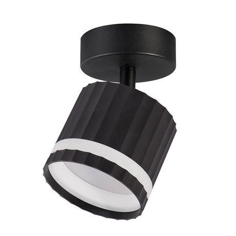 Светильник ДБО GX53 без лампы наклонный черный - HL3691 48682 FERON