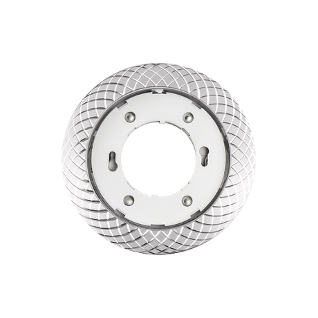 Светильник светодиодный ДВО-15W встраиваемый под лампу GX53 декоративный AL34 хром без лампы Jazzway - 5020276