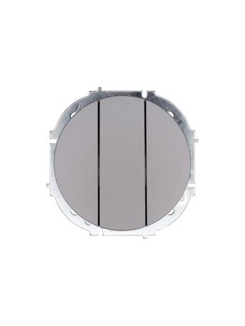 Выключатель 3-кл. СП OSEN механизм сер. матов. LEZARD 743-7488-109