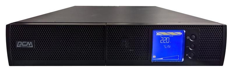 Источник бесперебойного питания Online Sentinel 3000 Ва/ 3000Вт 1/1 2 мин Rack 8 x IEC320-C13 + 1 C19 USB, RS-232, SNMP - УТ000014901 POWERCOM 1452103