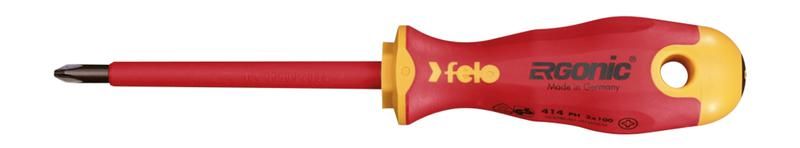 Отвертка диэлектрическая Ergonic крестовая PH 3X150 | 41430490 Felo