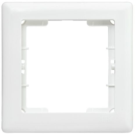 Рамка одноместная BOLERO белый - EMB12-K01 IEK