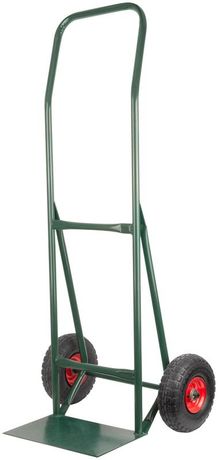 Тележка складская двухколесная, грузоподъемность 150 кг, платформа 400х250 мм - 65473 РОС