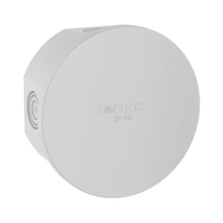 Коробка распределительная с кабельными вводами. IP44. д.80х40мм (розница) | 53600R DKC ДКС