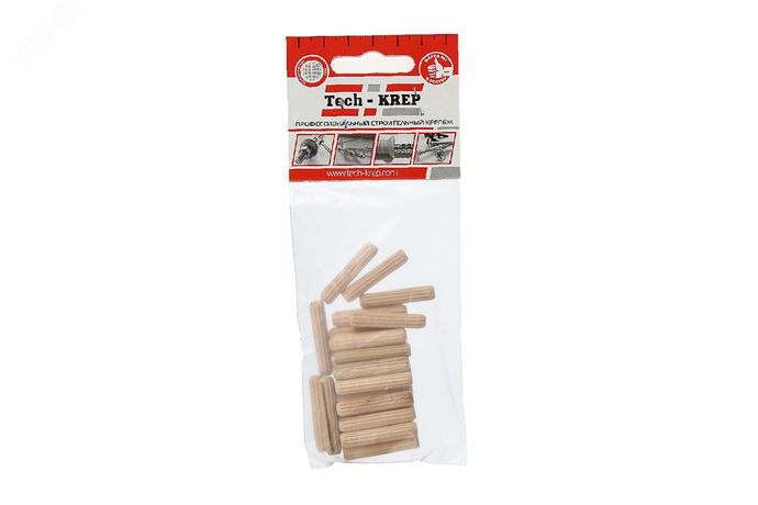 Шкант мебельный 8х40 (18 шт) - пакет Tech-Krep 108795