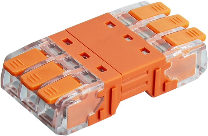 Клемма монтажная 95 185 NTC-R3-3-3-r (уп.5шт) NAVIGATOR 95185 32056