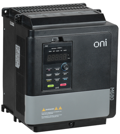 Преобразователь частоты M680 380В, 3Ф 18 - 22 kW 38-43А серии | M680-33E18-22TIP20 ONI IEK