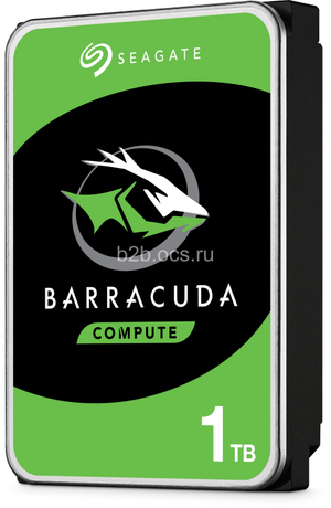 Диск жесткий ST1000DM010 HDD SATA3 1Tb Barracuda Guardian 7200 64Mb Seagate 1000416385