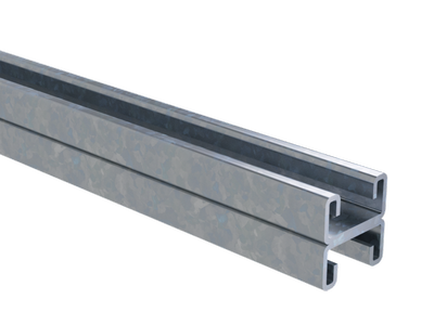 Профиль С-образный двойной 41х21 L1000 сталь 2.5мм DBM DKC BPD2110 ДКС