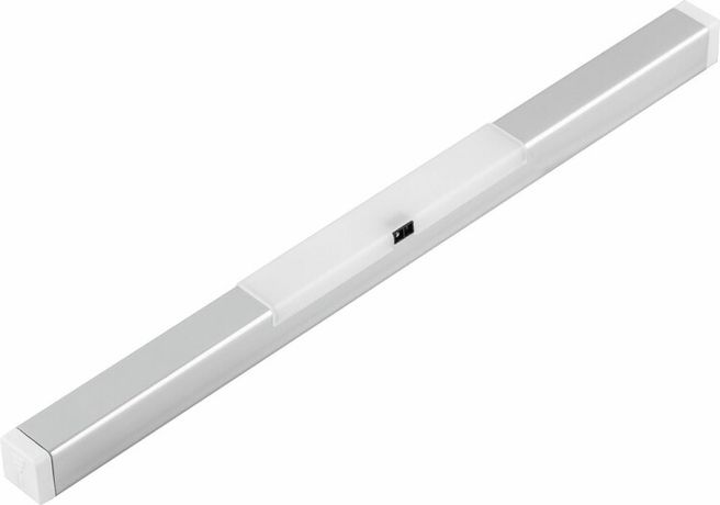 Светильник светодиодный ДБО-1w 4000К 40Лм мебельная подсветка хром на батарейках - 29705 FERON