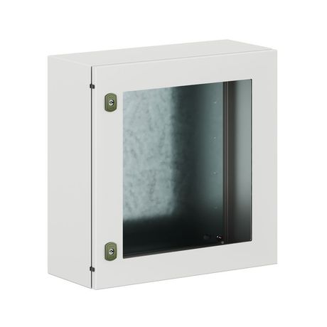 Корпус навесной уличный ST Outdoor с М/П прозрачной дверью ВxШxГ 600x600x250 мм, IP66 - R5STX0669-OUTDOOR ДКС